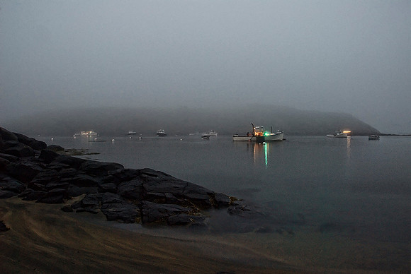 At Dusk on Monhegan Island, ME
