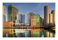 Morning at Fort Point Channel